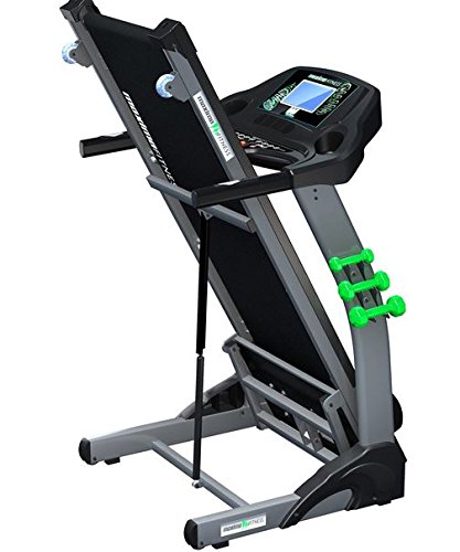 Maxima Fitness MF-3000-TT Tracksport Touchscreen Console Control Auto-Incline Folding Treadmill - Grey