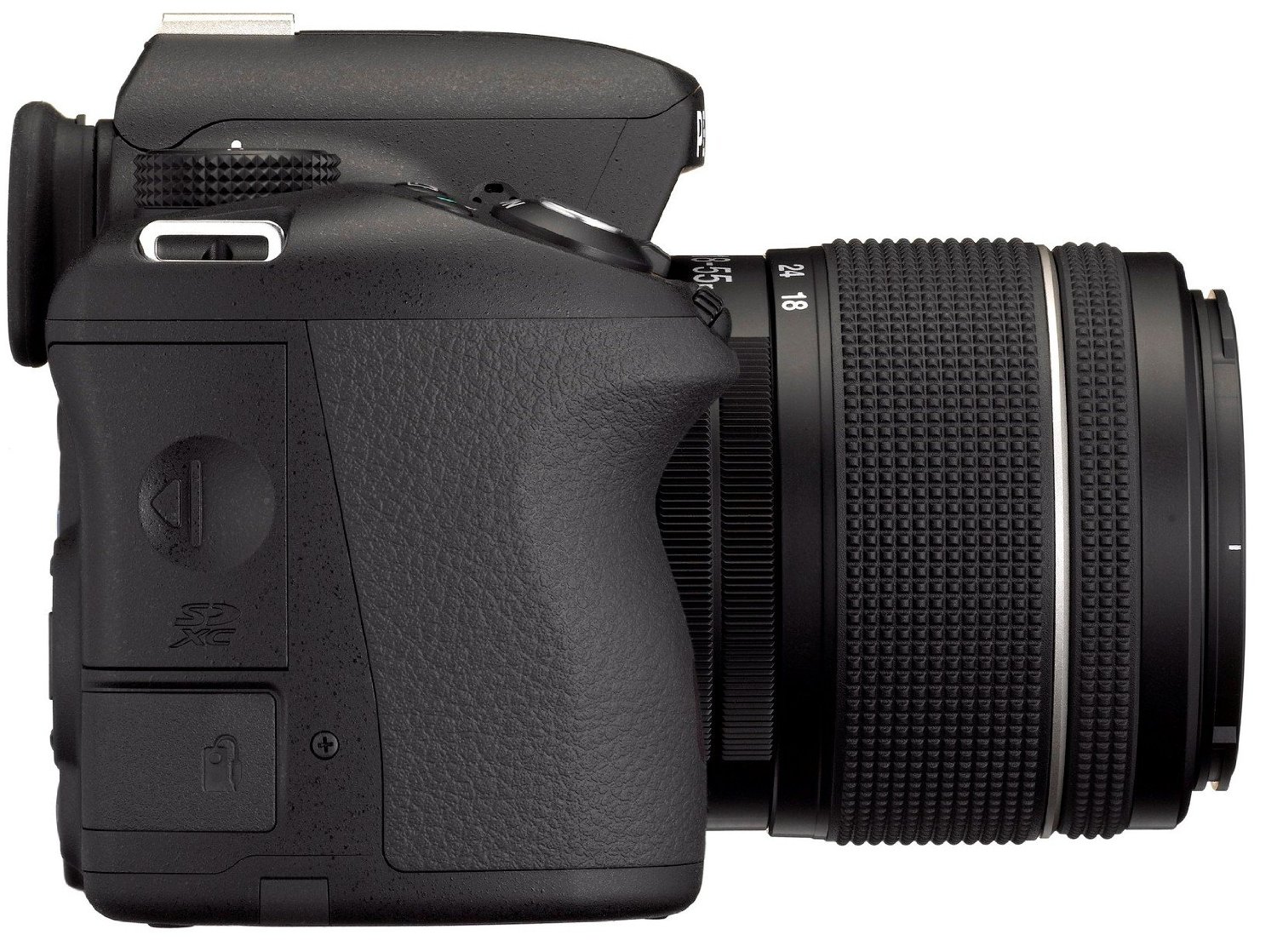 Pentax K-50 DSLR Camera with DAL 18-55 mm WR Lens Kit, 3 inch LCD - Black